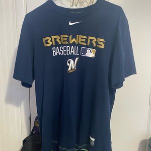 Nike Brewers Baseball Shirt